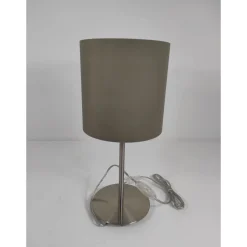 Tischleuchte Pasteri taupe