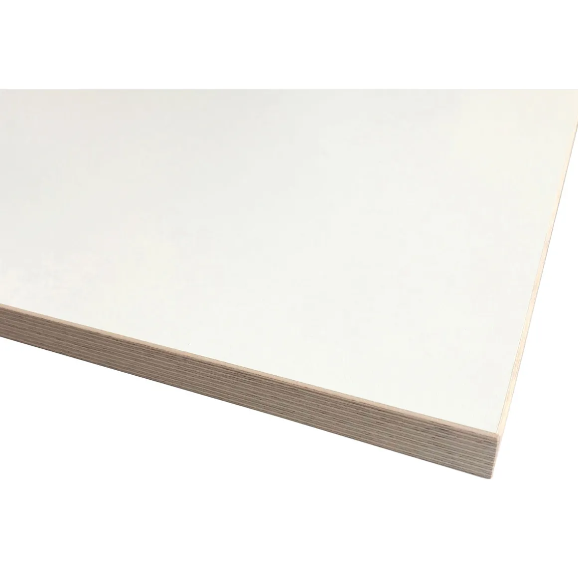 Tischplatte weiß 120 x 80 x 2,7 cm