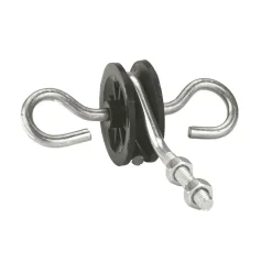 Togriffisolator M6 schwarz 10 Stück