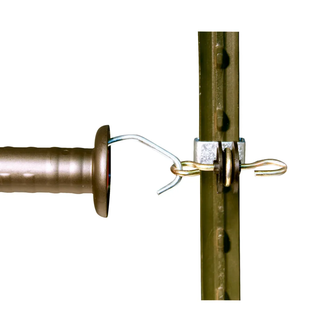 Torgriffisolator T-Post schwarz 4 Stück