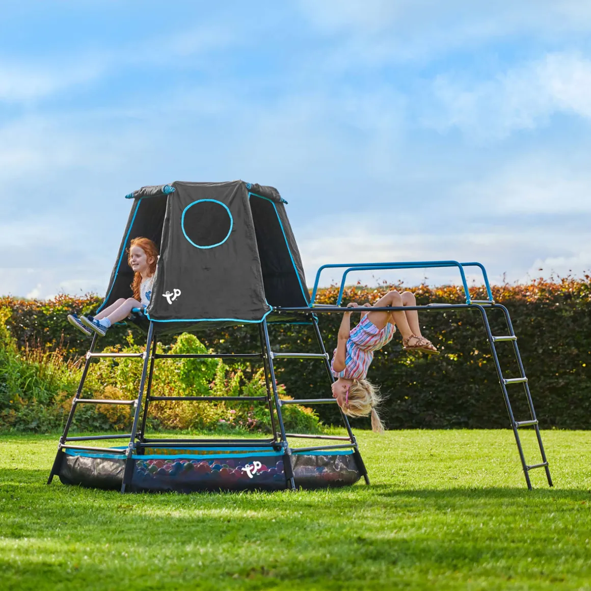 TP Toys Klettergerüst Explorer 208x318x201cm Schwarz