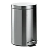Treteimer 12 L 25 x 38 cm Edelstahl matt oder glänzend
