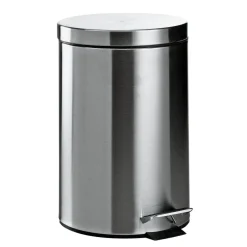 Treteimer 12 L 25 x 38 cm Edelstahl matt oder glänzend