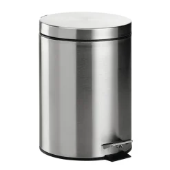 Treteimer 12 L 25 x 38 cm Edelstahl matt oder glänzend