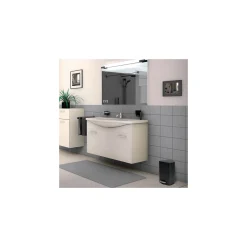 Treteimer AKIRA matt-black 5 L