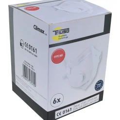 Triuso Komfort-Feinstaub-Faltmaske 6 Stück