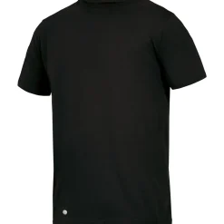 Triuso Rundhals T-Shirt schwarz Größe L