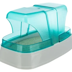 Trixie Sandbad für Hamster und Mäuse 17 x 10 x 10 cm dunkelblau/türkis