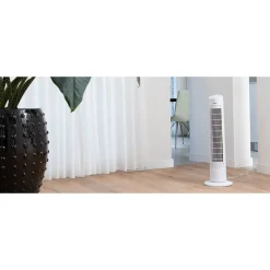 Turm-Ventilator 76 cm weiß