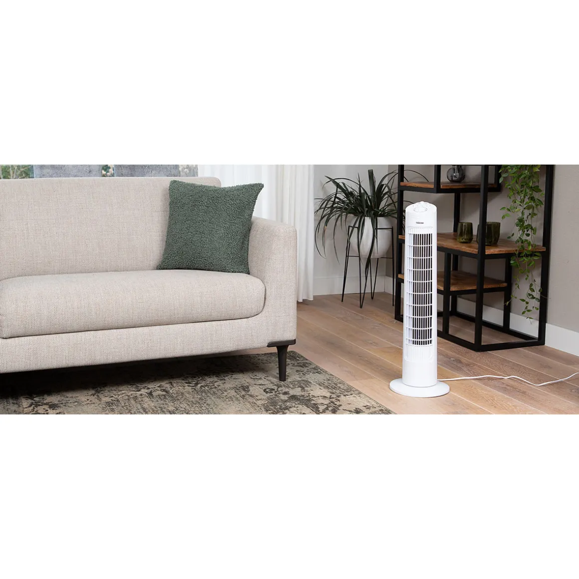 Turm-Ventilator 76 cm weiß