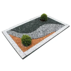 U-Beetkante verstellbar