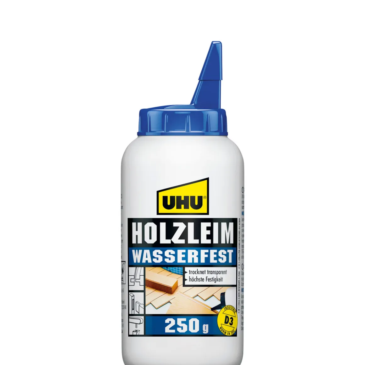 UHU Holzleim Wasserfest 250 g