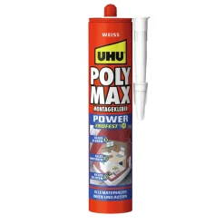 UHU Montagekleber Poly Max Power weiss 425 g