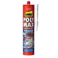 UHU Montagekleber Poly Max Power weiss 425 g