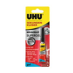 UHU Sekundenkleber blitzschnell gel 3 g