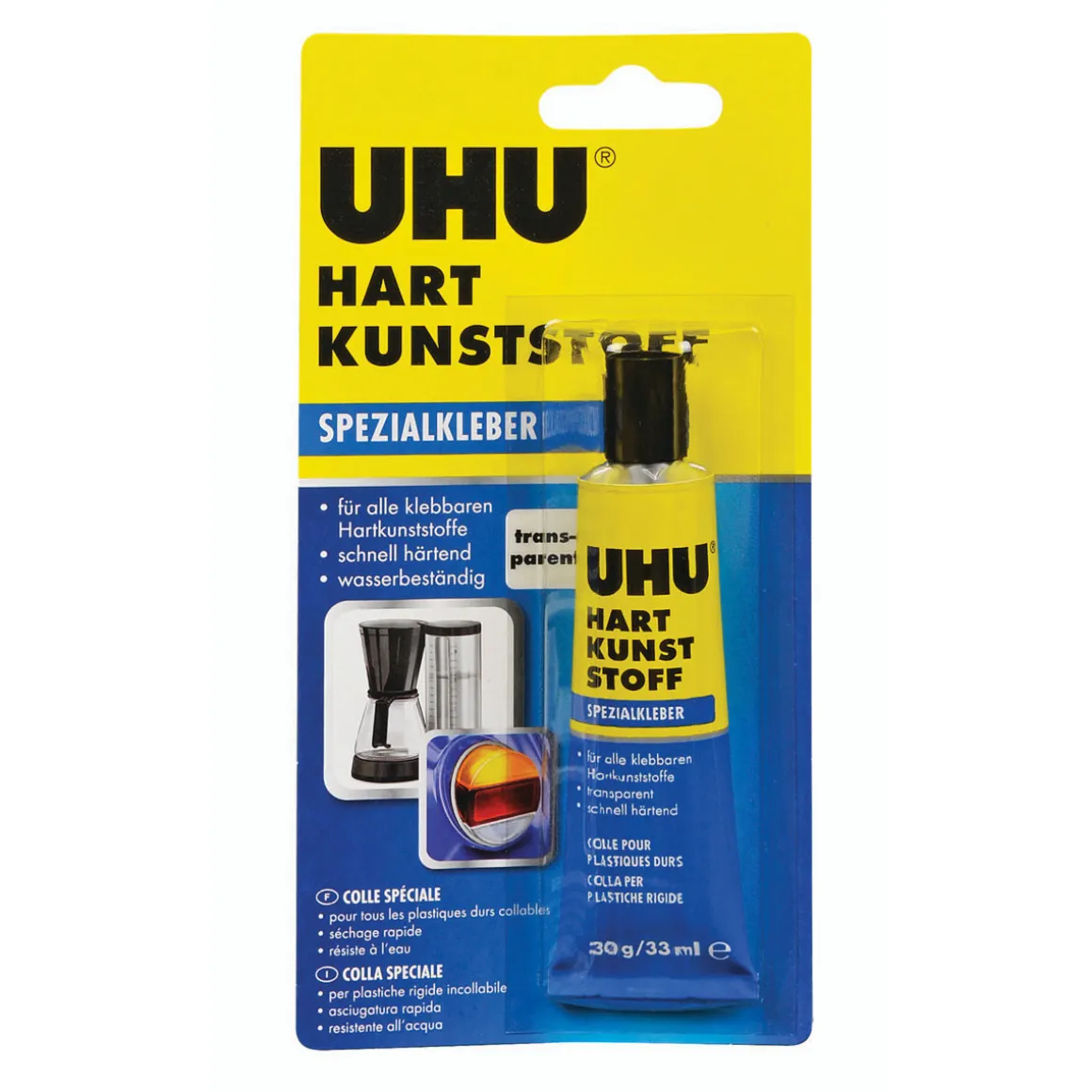 UHU Spezialkleber Hart Kunststoff 30 g