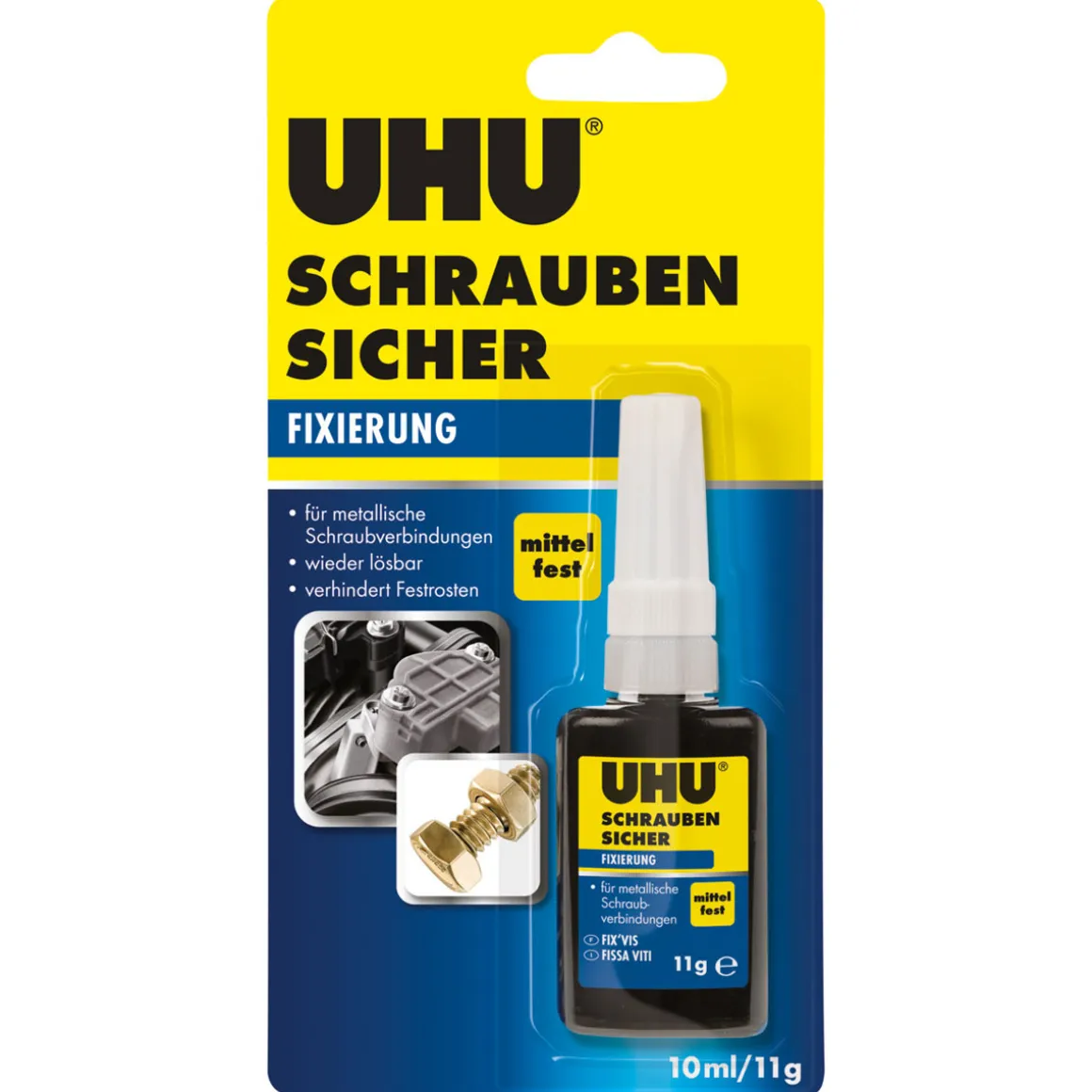 UHU Spezialkleber Schraubensicher 11 g