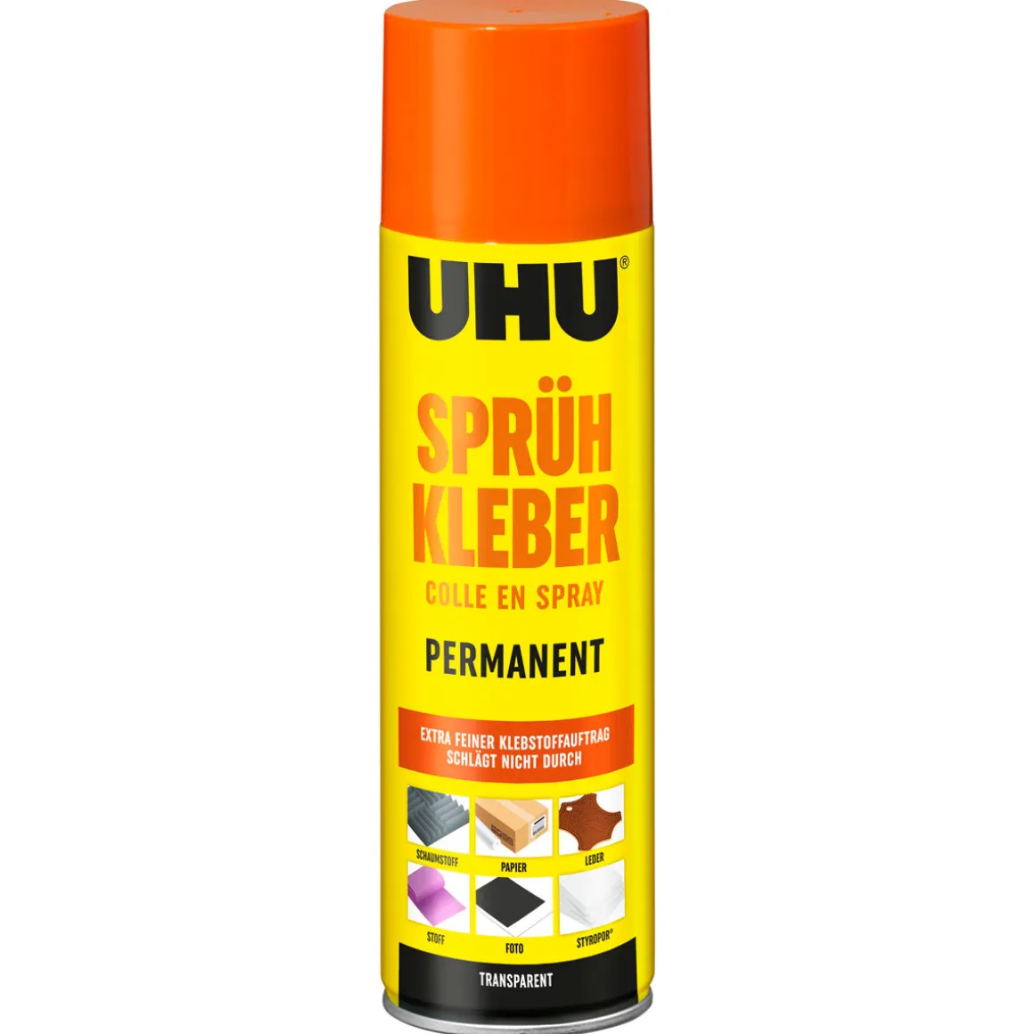 UHU Sprühkleber transparent 500 ml