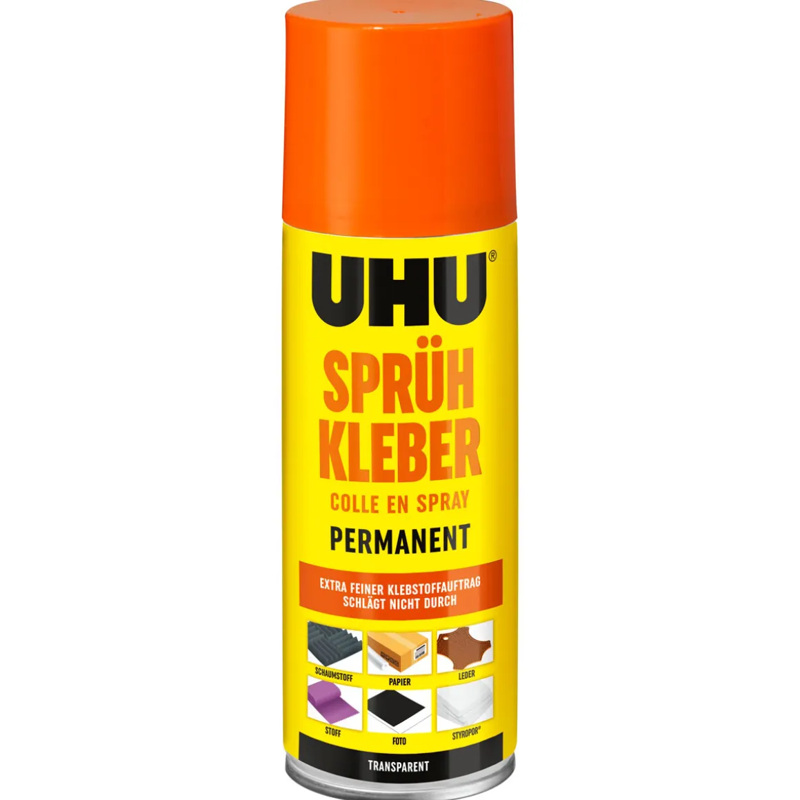 UHU Sprühkleber transparent 200 ml