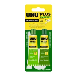 UHU Zwei-Komponenten-Klebstoff plus endfest 33 g