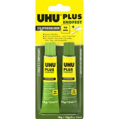 UHU Zwei-Komponenten-Klebstoff plus endfest 33 g