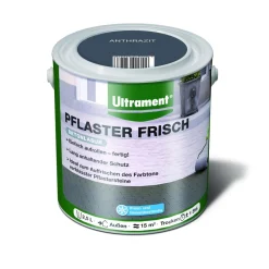 Ultrament Betonlasur Pflaster Frisch anthrazit 2,5 L für ca 15 m²