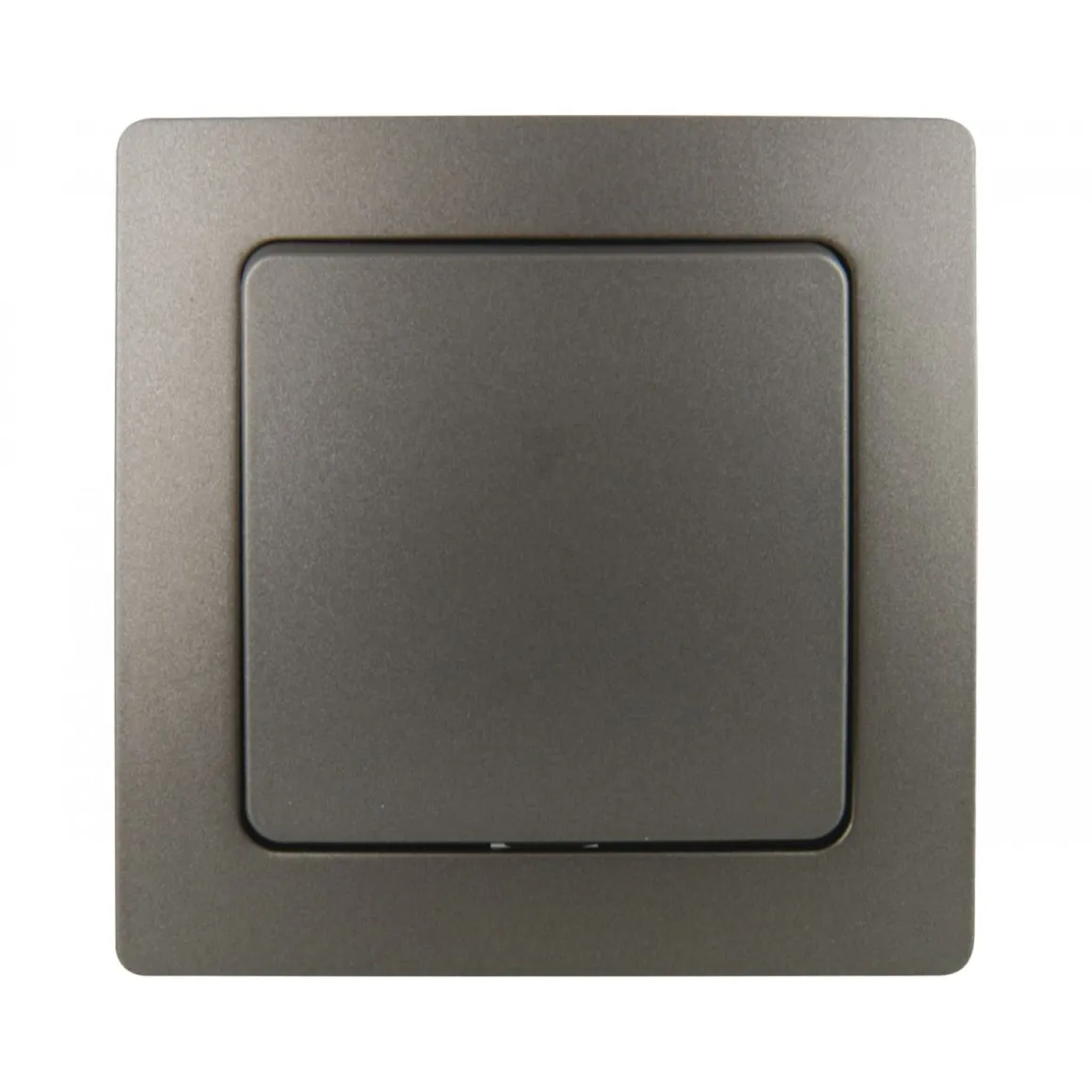 Unitec Aus-/Wechselschalter Monaco platin