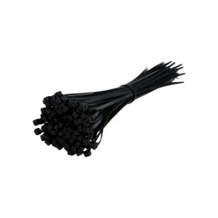 Unitec Kabelbinder,300x4,8mm,schwarz,100 Stück