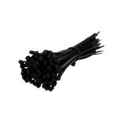 Unitec Kabelbinder,200x4,8mm,schwarz,100 Stück