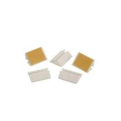 Unitec Kabelhalter selbstklebend weiß 10 Stück