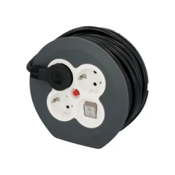 Unitec Kabeltrommel KiSi H05VV-F3G1,5 mm² 7 m