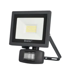 Unitec LED Wand-Strahler Bewegungsmelder 20W 1600lm anthrazit