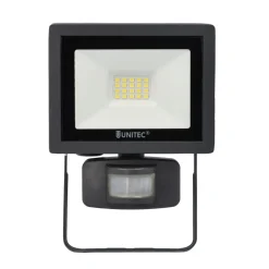 Unitec LED Wandstrahler mit Bewegungsmelder 10W 800lm anthrazit