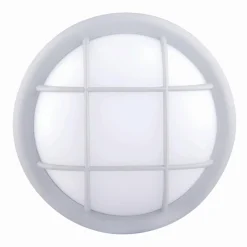 Unitec LED-Rundleuchte grau