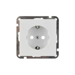 Unitec Steckdose m. KiSi ultraweiß Imola