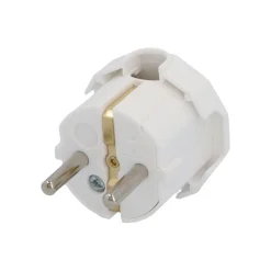 Unitec Stecker Weiss Seitl.einführung Lose