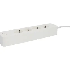 Unitec WIFI Steckdosenleiste Smart 4fach inkl 2xUSB weiß