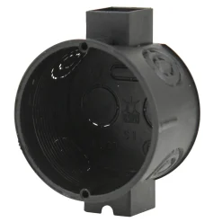 UP-Schalterdose 40 mm schwarz