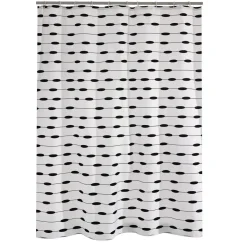 Valblue Duschvorhang Lace Textil 180 x 200 cm