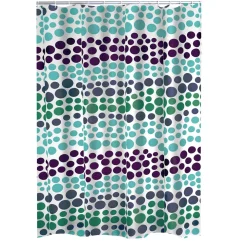 Valblue Duschvorhang Layer Folie 180 x 200 cm grün-blau