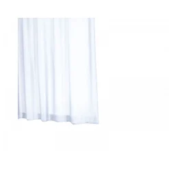 Valblue Duschvorhang Textil 180 x 200 cm weiß