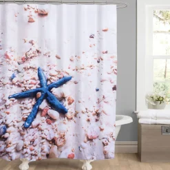 Valblue Duschvorhang Seestern Textil