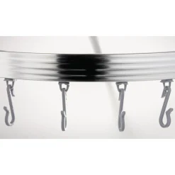 Valblue Universal-Vorhangschiene Bruck, ca. 90x90x90 cm, Farbe: Chromfarben glänzend