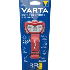 Varta LED-Kopfleuchte Outdoor Sports H20 Pro inkl Batteriebestückung