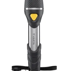 Varta LED-Taschenlampe Day Light Multi LED F20 mit Batterien schwarz