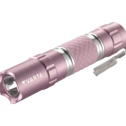 Varta LED-Taschenlampe Lipstick Light 16617 mit Batterien pink