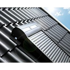 Velux Solar-Rollladen SSL CK04 0000S Aluminium Dunkelgrau