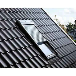 Velux Solar-Rollladen SSL CK04 0000S Aluminium Dunkelgrau