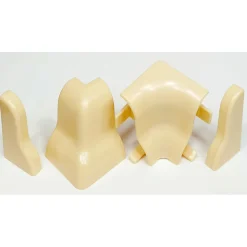 Verbindungskappenset Ahorn beige 5 x 3,2 x 4 cm 10-teilig