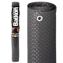 Videx Balkonbespannung Titangrau 75 cm